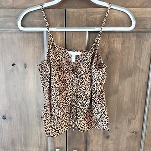 H&M Animal Print Cami Size 10